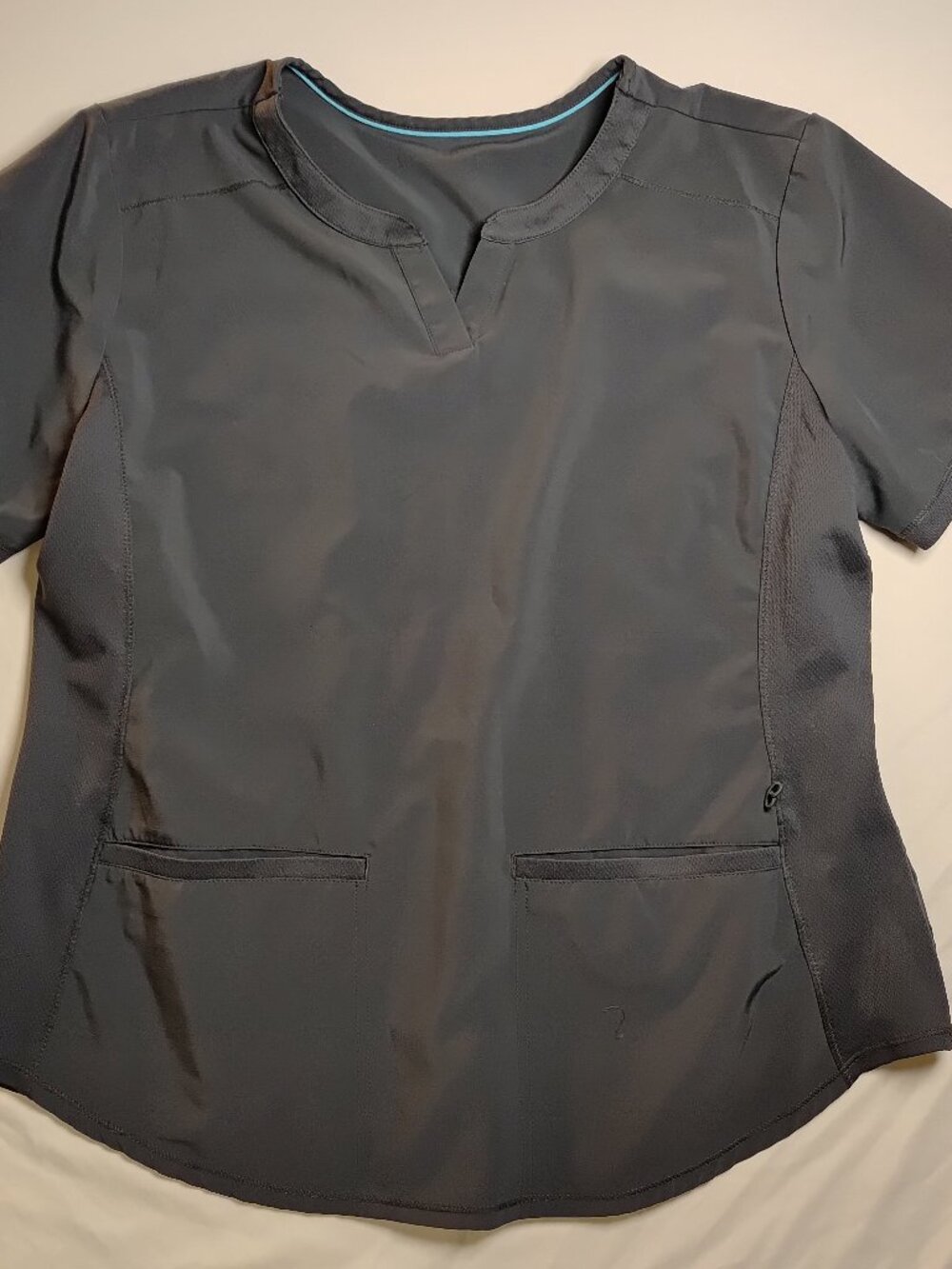 Scrubstar 2 Sets XL Scrubs Black and Gery Preowned Women